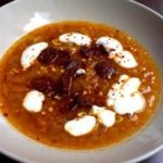 Linsensuppe mit Schweinefleisch