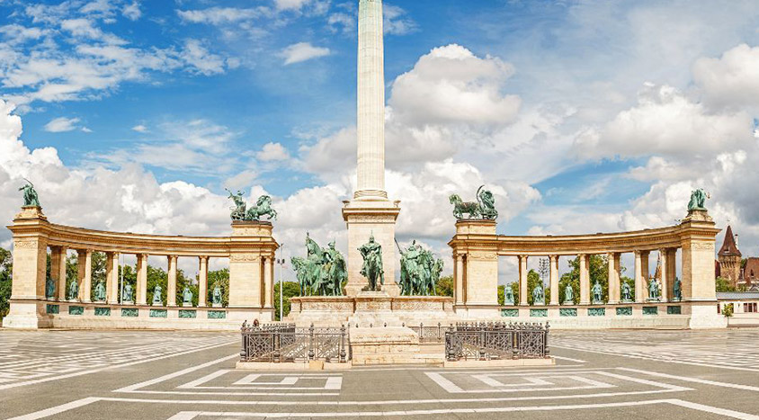 Heldenplatz in Budapest