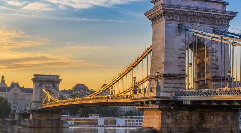 Kettenbrücke in Budapest