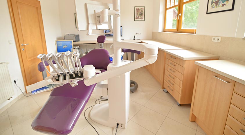 Behandlungszimmer in der HD Dental Praxis