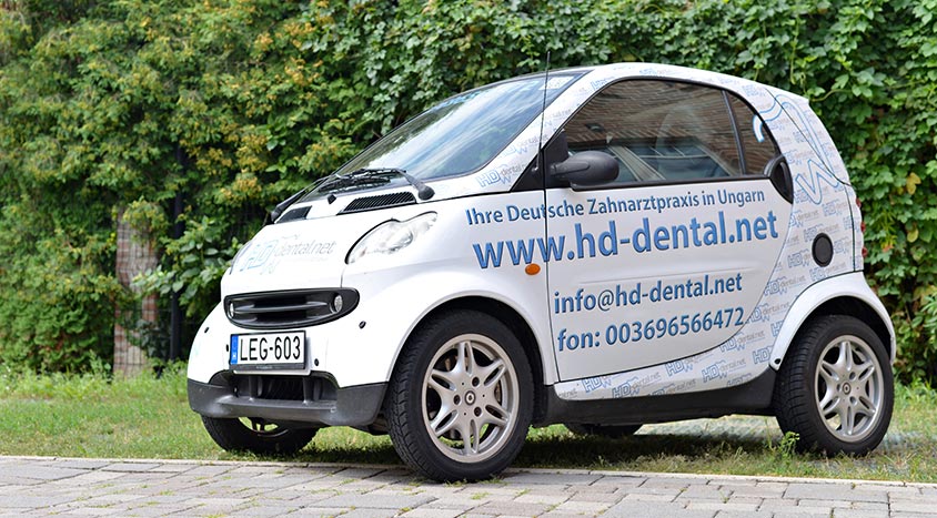 Smart Leihwagen HD Dental in Mosonmagyaróvár