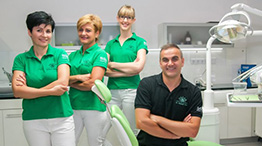 Das Team von Lotus Dental in Hévíz