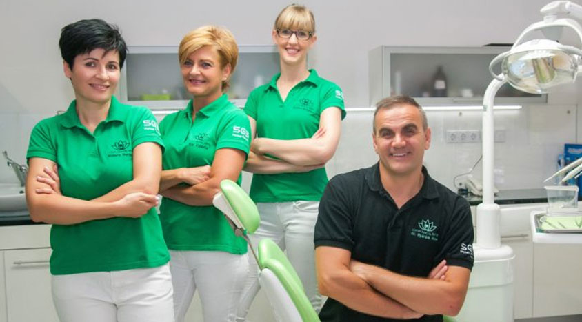 Das Team von Lotus Dental in Hévíz