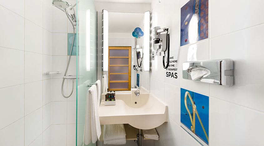 Novotel Budapest Badezimmer
