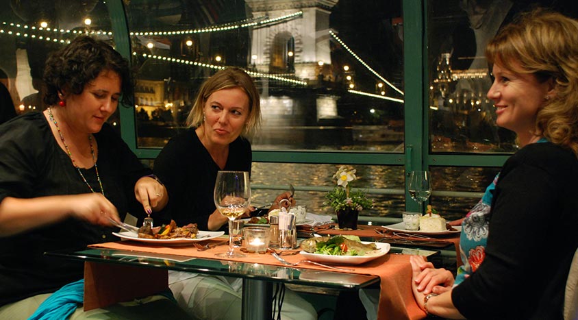 Romantisches Donau-Dinner
