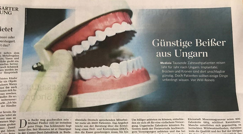 Stuttgarter Zeitung: Günstige Beißer aus Ungarn