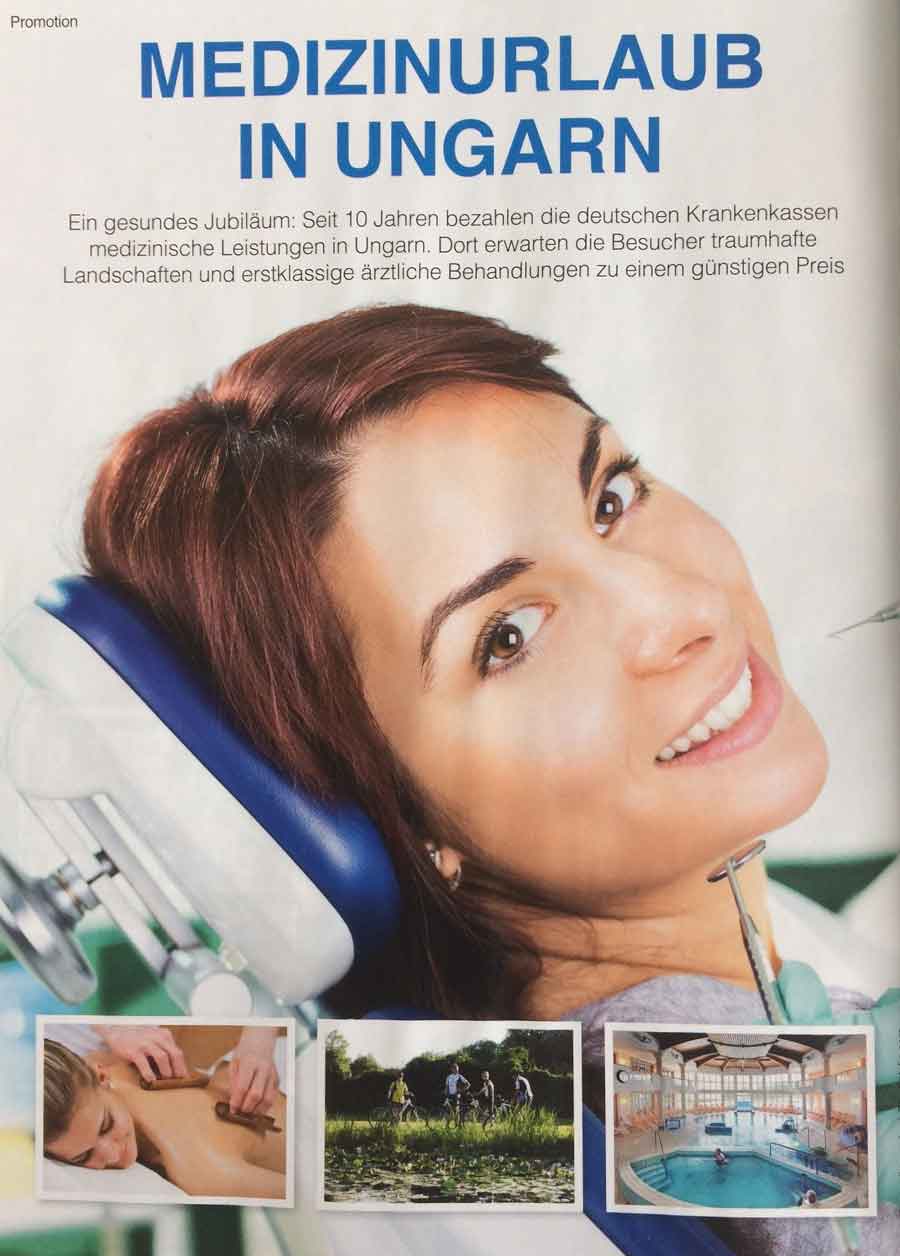 Artikel Traumwohnen und Genießen "Medizinurlaub in Ungarn" Seite 1